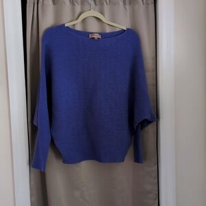 Perfect Purple Ribbed            Light Sweater